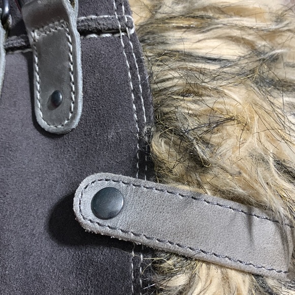 Sorel Joan of Arctic Winter Boots Faux-Fur Brown/Black - Picture 7 of 9